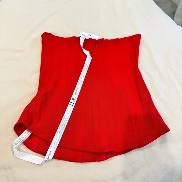 NWT LEAU Muse mesh corset top - Picture 6 of 7